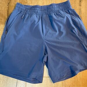 Lululemon Men's Blue S Pace Breaker Shorts